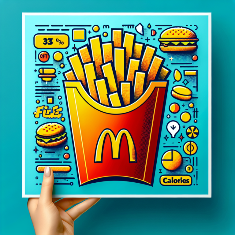 Mcdonaldʼs Large Fries Calories