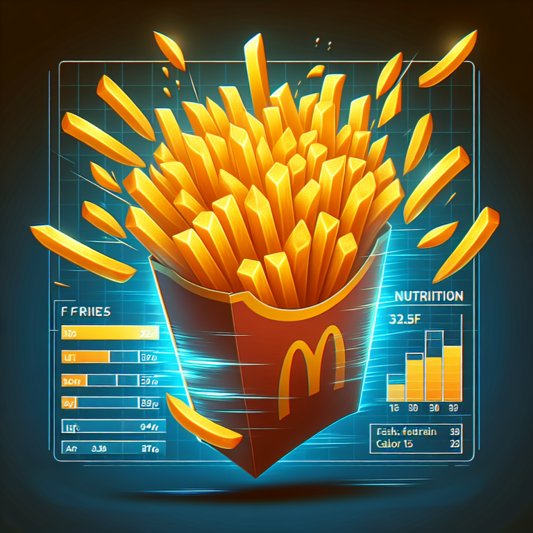 Calories In A Mcdonaldʼs Large Fry