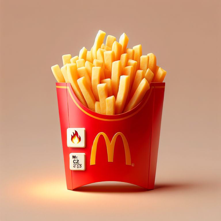 Calories In A Medium Fry Mcdonaldʼs