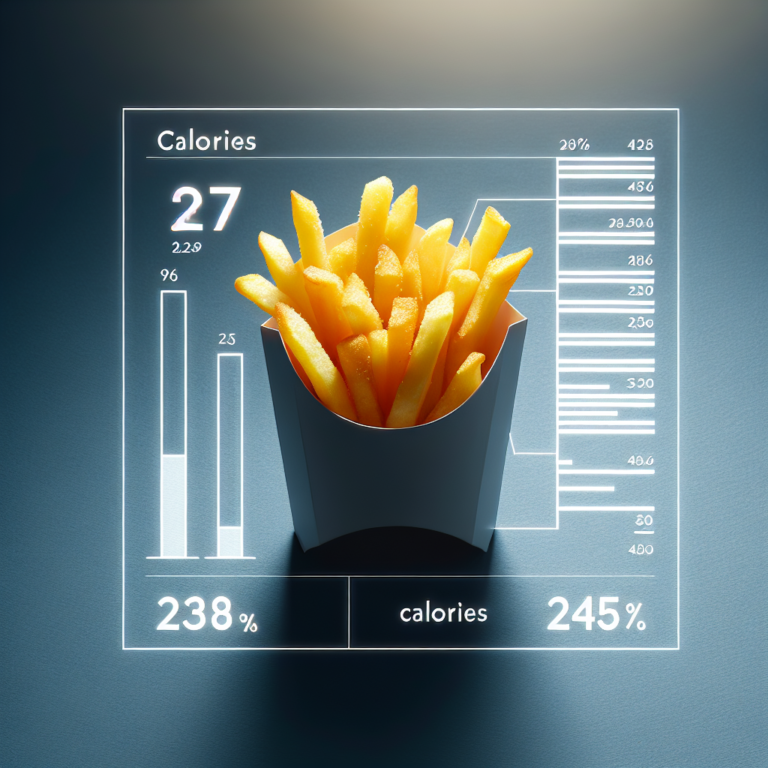 How Many Calories Are In A Mcdonaldʼs Small Fry