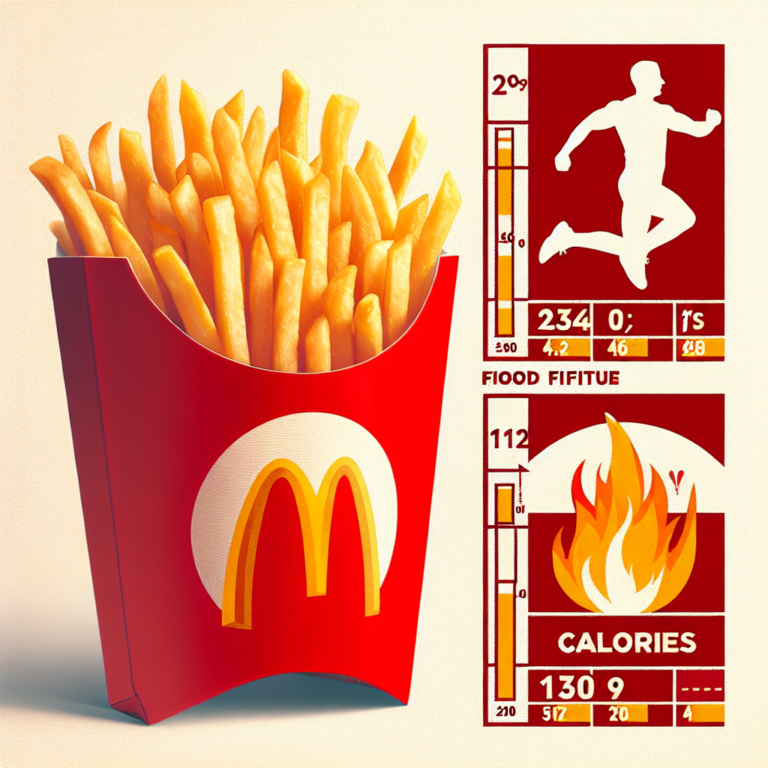 Calories In A Mcdonaldʼs Medium Fry