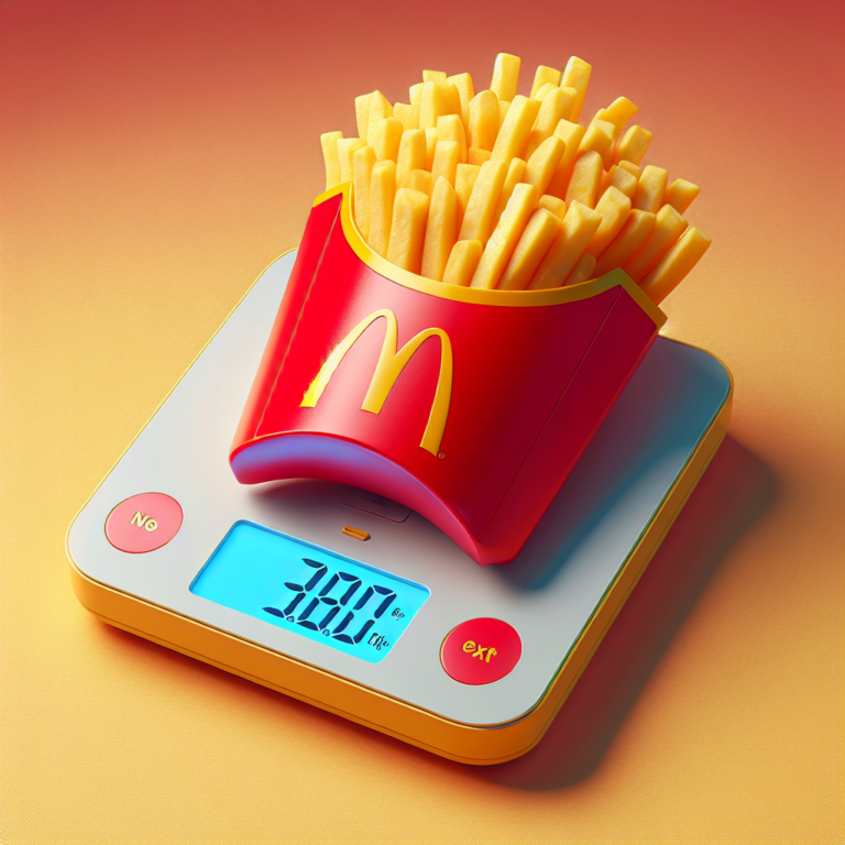 How Many Calories Are In A Mcdonaldʼs Medium Fries