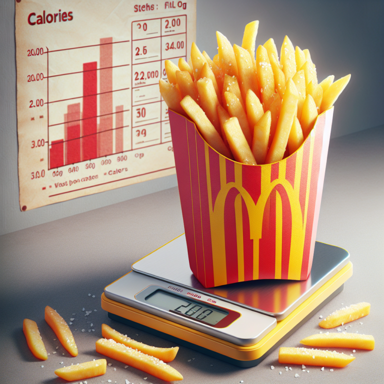 How Many Calories Are In A Small Fry From Mcdonaldʼs