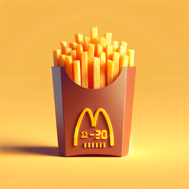 How Many Calories In A Medium Fries From Mcdonaldʼs