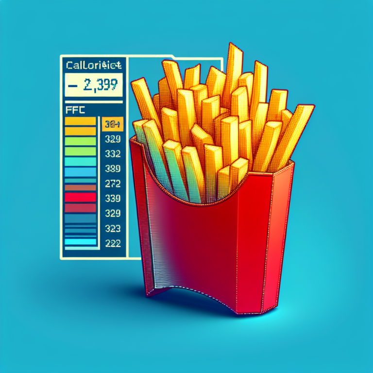 Calories In Large Fry Mcdonaldʼs