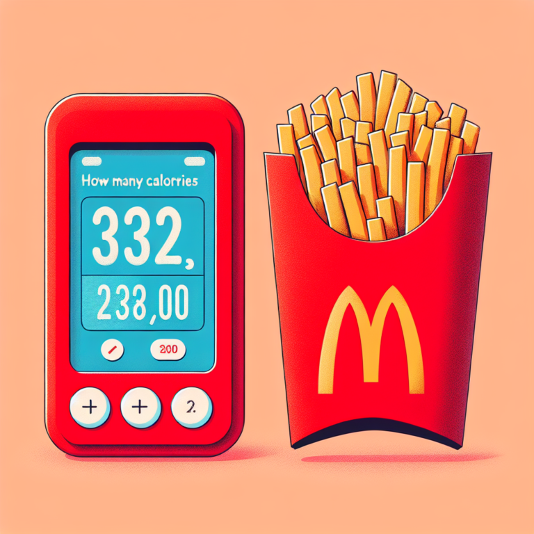 How Many Calories Are In A Large Mcdonaldʼs Fry