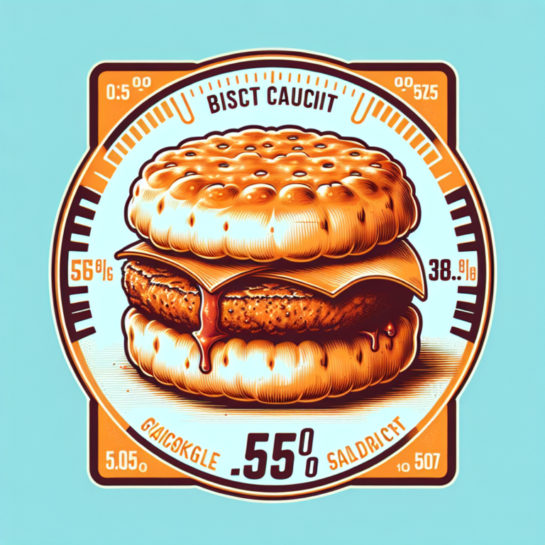 Calories For Mcdonaldʼs Sausage Biscuit